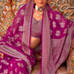 TWP Georgette Saree with Weaving Buta, Border & Pallu, - LaVante Fashion