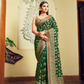 Two Ply Weaving Polyester Georgette Saree with Weaving Buta - LaVante Fashion