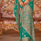 TWP Georgette Saree with Weaving Buta, Border & Pallu, - LaVante Fashion