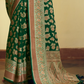 Two Ply Weaving Polyester Georgette Saree with Weaving Buta - LaVante Fashion