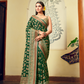 Two Ply Weaving Polyester Georgette Saree with Weaving Buta - LaVante Fashion