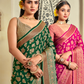 Two Ply Weaving Polyester Georgette Saree with Weaving Buta - LaVante Fashion