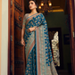 Two Ply Weaving Polyester Georgette Saree with Weaving Buta - LaVante Fashion