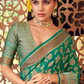 Two Ply Weaving Polyester Georgette Saree with Weaving Buta - LaVante Fashion