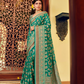Two Ply Weaving Polyester Georgette Saree with Weaving Buta - LaVante Fashion