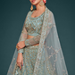 Trendy Net Dori Embroidered Lehenga Choli for Wedding
