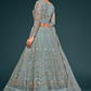 Trendy Net Dori Embroidered Lehenga Choli for Wedding