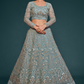 Trendy Net Dori Embroidered Lehenga Choli for Wedding