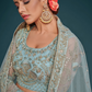 Trendy Net Dori Embroidered Lehenga Choli for Wedding