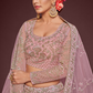 Trendy Net Dori Embroidered Lehenga Choli for Wedding