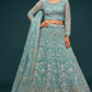 Trendy Net Dori Embroidered Lehenga Choli for Wedding