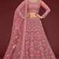 Trendy Net Dori Embroidered Lehenga Choli for Wedding