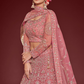 Trendy Net Dori Embroidered Lehenga Choli for Wedding