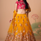 Exquisite Mirror Work Lehenga with Thread, Zari, Dori & Sequins Embroidery