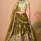 Exquisite Mirror Work Lehenga with Thread, Zari, Dori & Sequins Embroidery
