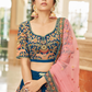 Heavy Embroidery Ensemble with Thread, Zari, Dori & Sequins Work