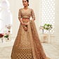 Designer Lehenga with Intricate Thread, Zari and Sequin Work