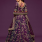 Thread Embroidered Silk Wedding Wear Lehenga Choli