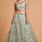 Radiant Zari and Multi-Sequins Embroidered Ethnic Ensemble