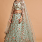 Radiant Zari and Multi-Sequins Embroidered Ethnic Ensemble