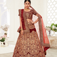 Designer Lehenga with Intricate Thread, Zari and Sequin Work