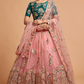 Radiant Zari and Multi-Sequins Embroidered Ethnic Ensemble