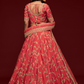 Thread Embroidered Silk Wedding Wear Lehenga Choli
