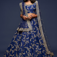Thread Embroidered Silk Wedding Wear Lehenga Choli