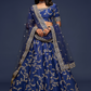 Thread Embroidered Silk Wedding Wear Lehenga Choli
