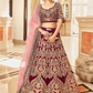 Heavy Embroidery Ensemble with Thread, Zari, Dori & Sequins Work