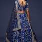 Thread Embroidered Silk Wedding Wear Lehenga Choli