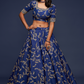 Thread Embroidered Silk Wedding Wear Lehenga Choli