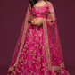 Thread Embroidered Silk Wedding Wear Lehenga Choli