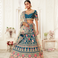 Designer Lehenga with Intricate Thread, Zari and Sequin Work