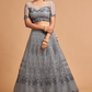 Radiant Zari and Multi-Sequins Embroidered Ethnic Ensemble
