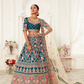 Designer Lehenga with Intricate Thread, Zari and Sequin Work