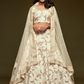 Thread Embroidered Silk Wedding Wear Lehenga Choli