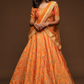 Thread Embroidered Silk Wedding Wear Lehenga Choli