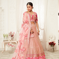 Designer Lehenga with Intricate Thread, Zari and Sequin Work