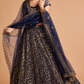 Radiant Zari and Multi-Sequins Embroidered Ethnic Ensemble