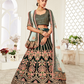 Designer Lehenga with Intricate Thread, Zari and Sequin Work