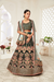 Designer Lehenga with Intricate Thread, Zari and Sequin Work