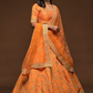 Thread Embroidered Silk Wedding Wear Lehenga Choli