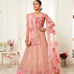 Designer Lehenga with Intricate Thread, Zari and Sequin Work