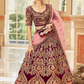 Heavy Embroidery Ensemble with Thread, Zari, Dori & Sequins Work