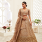 Designer Lehenga with Intricate Thread, Zari and Sequin Work