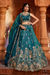Tissue Fabric Semi-Stitched Lehenga Choli with Handwork Cutdana Embroidery and Dupatta