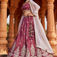 Designer Tissue Lehenga Choli with Sequin Embroidery and Coordinated Dupatta