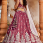 Designer Tissue Lehenga Choli with Sequin Embroidery and Coordinated Dupatta