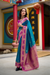 Silken Sparkle Tissue Saree Lightweight Charm with Luxurious Shine - LaVante Fashion